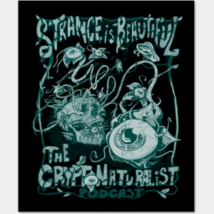 Strange is Beautiful (Dark) Posters and Art